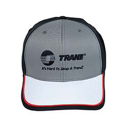 STRUCTURED CAP - GRAY/BLACK/RED